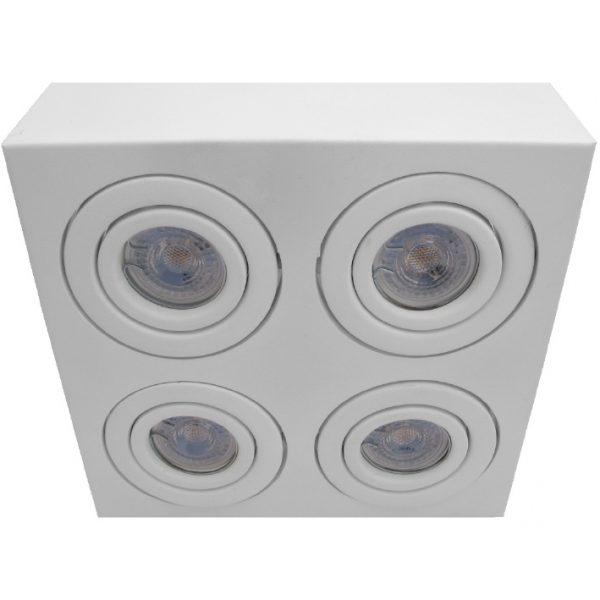 PLAFON  PARA DICRO LED -4 LUCES LINEAL