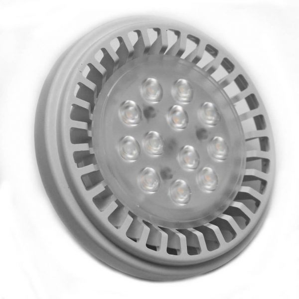 LAMPARA AR111 LED- GU10 220V- PVC