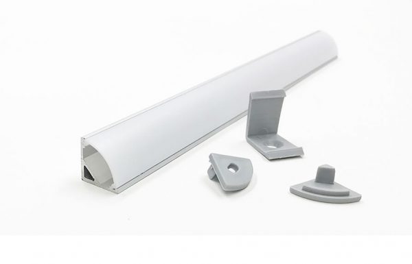 perfil 2 PERFIL DE ALUMINIO CON TAPA ACRILICA